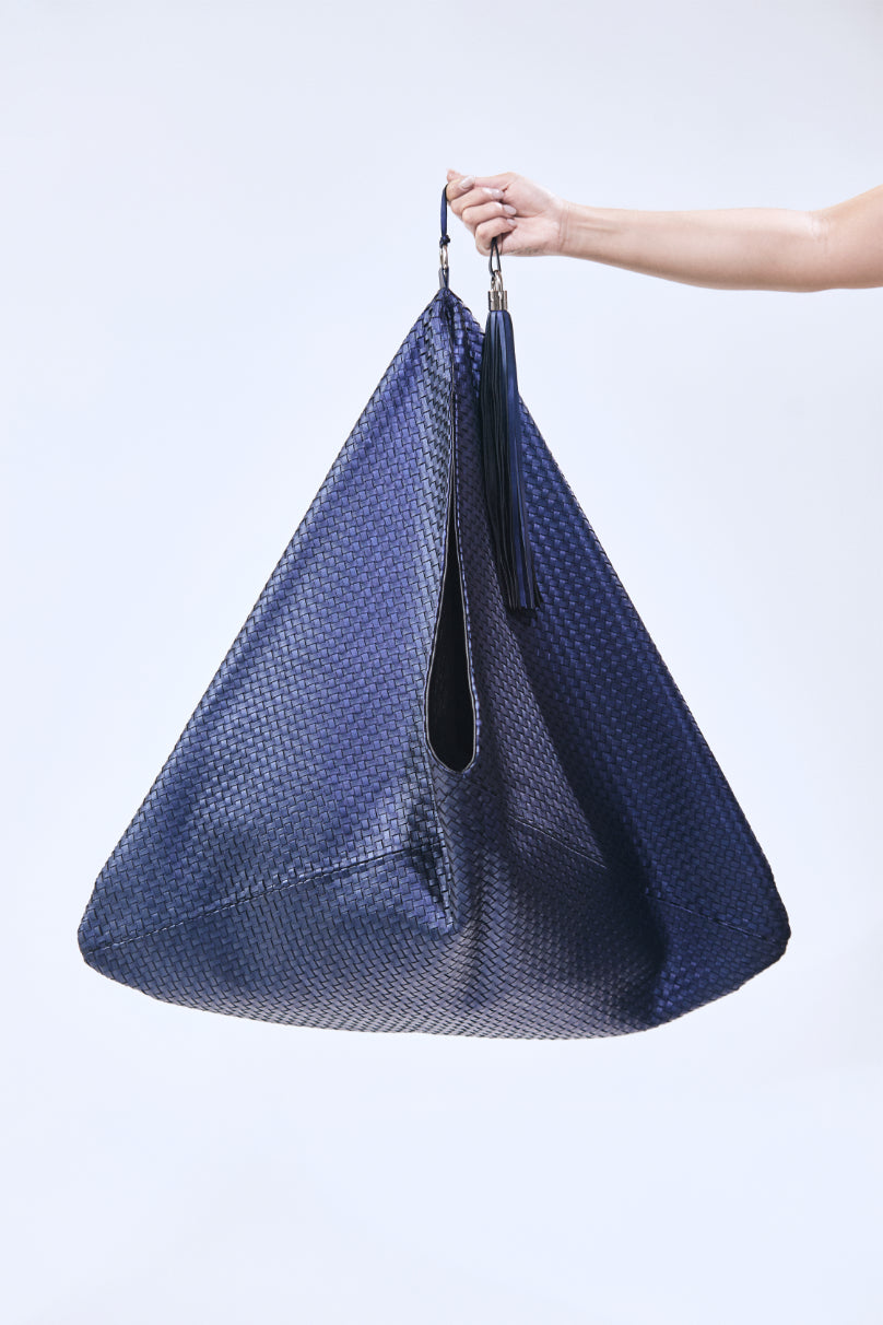 Bruno XL Azul Metalico 1 Atrio Piel