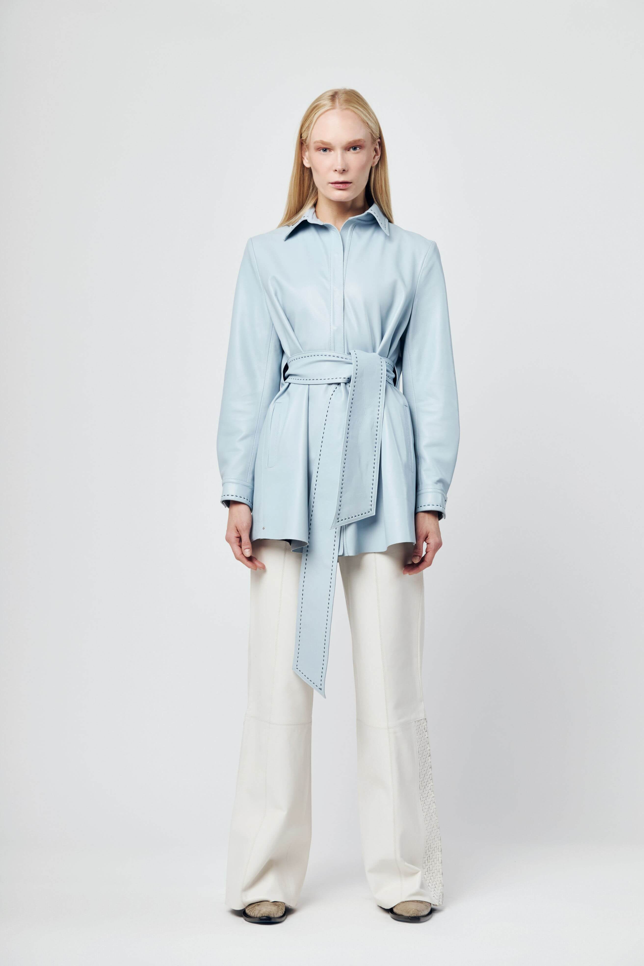Camisola Herrera Azul Cielo