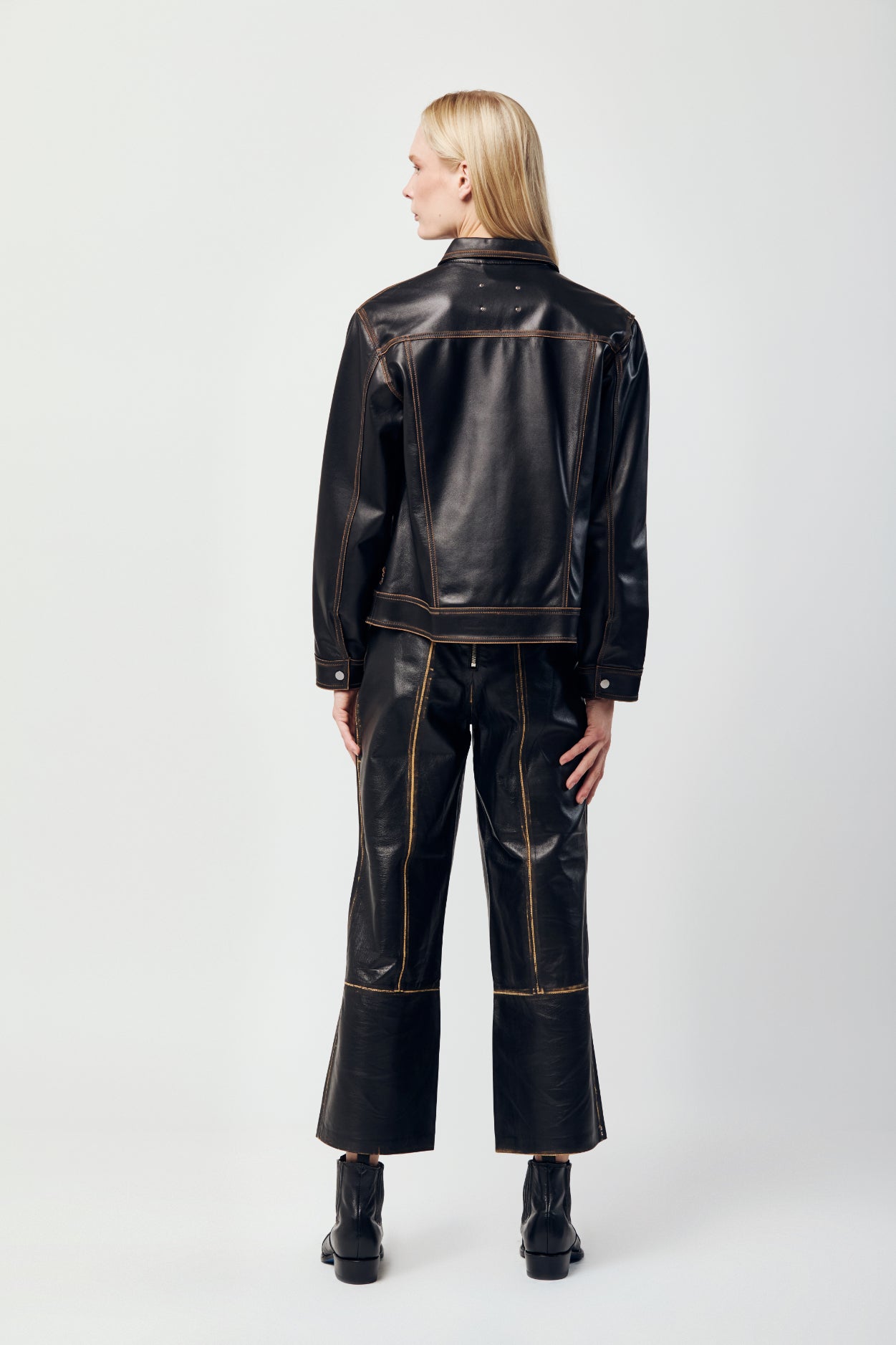 Pantalón Yolanda sin pretina Negro Gerel