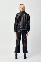 Pantalón Yolanda sin pretina Negro Gerel