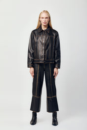 Pantalón Yolanda sin pretina Negro Gerel