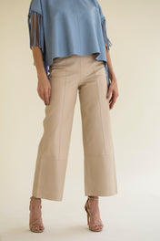 Pantalón Yolanda sin pretina Hueso