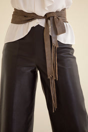 Pantalón Yolanda sin pretina Negro Mate