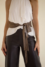 Pantalón Yolanda sin pretina Negro Mate