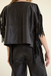 Pantalón Yolanda sin pretina Negro Mate