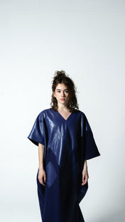Vestido Aire Morado/Lana