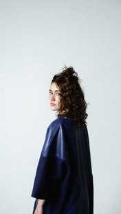 Vestido Aire Morado/Lana