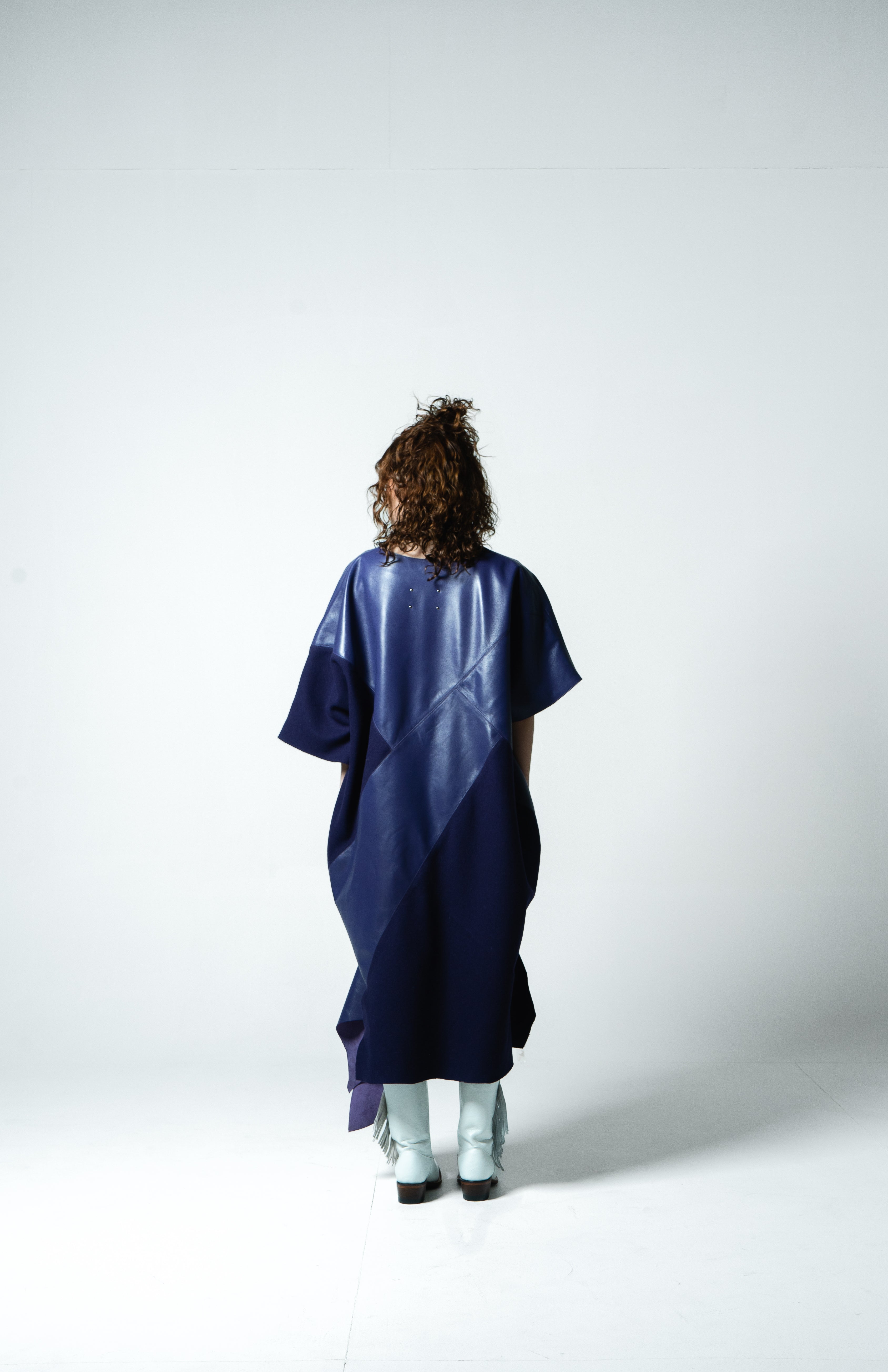 Vestido Aire Morado/Lana