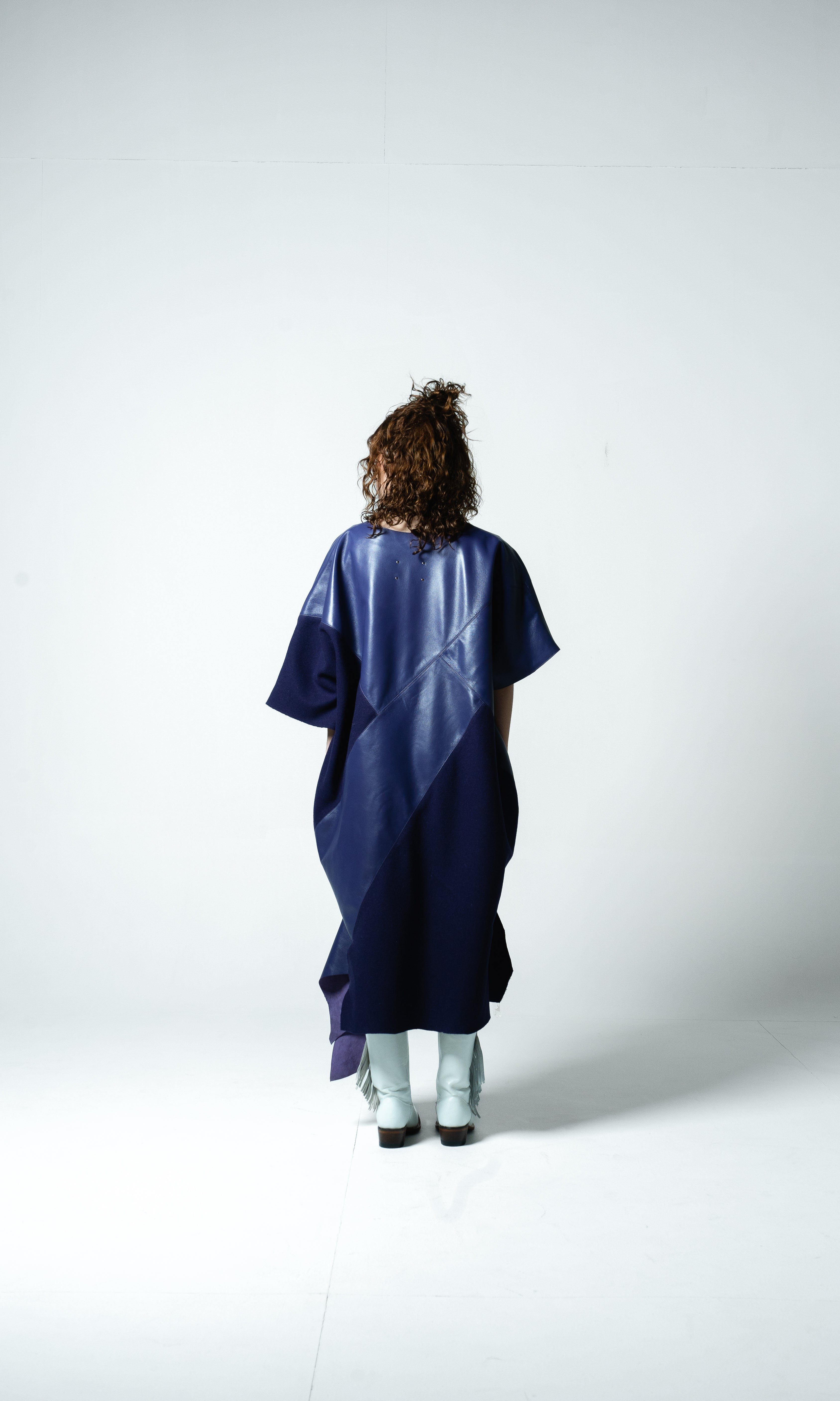 Vestido Aire Morado/Lana