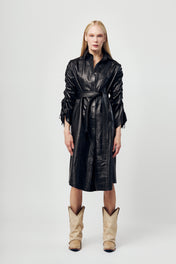 Black Coco Long Shirt Dress