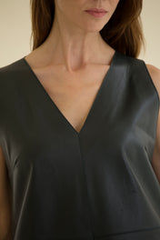 Vestido En A Verde Botella