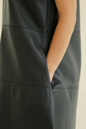 Vestido En A Verde Botella