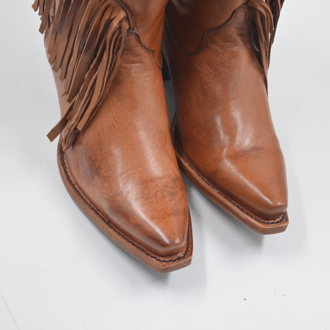 Laila Camel Boots 25.5, Café miel