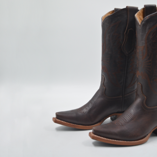 Western Brown Boots 26