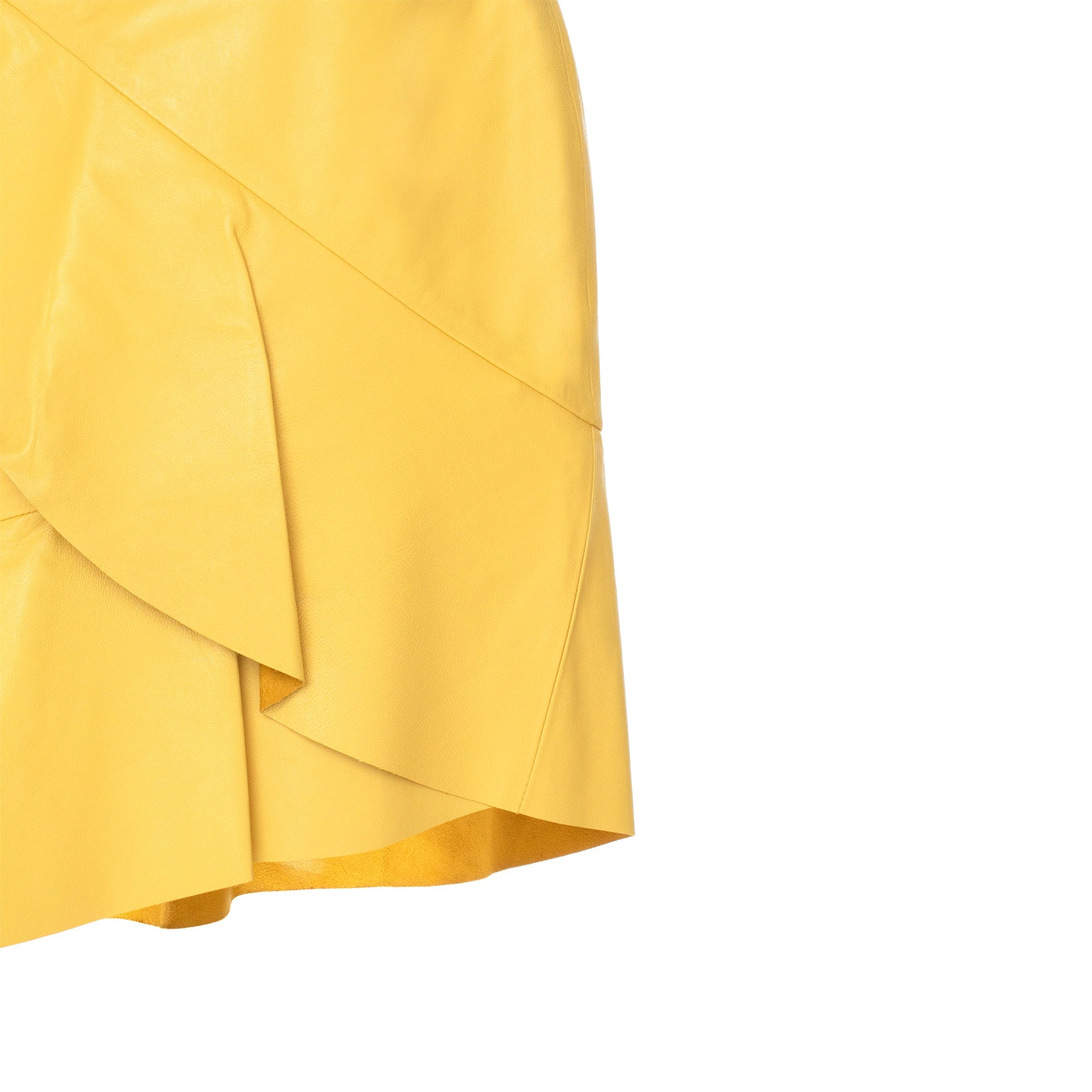 Yellow Daisy Ruffle Skirt