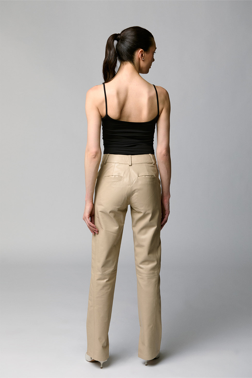 Pantalon Classic Hueso m laca