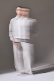 Chamarra Emma Tejida - Perla Blanco