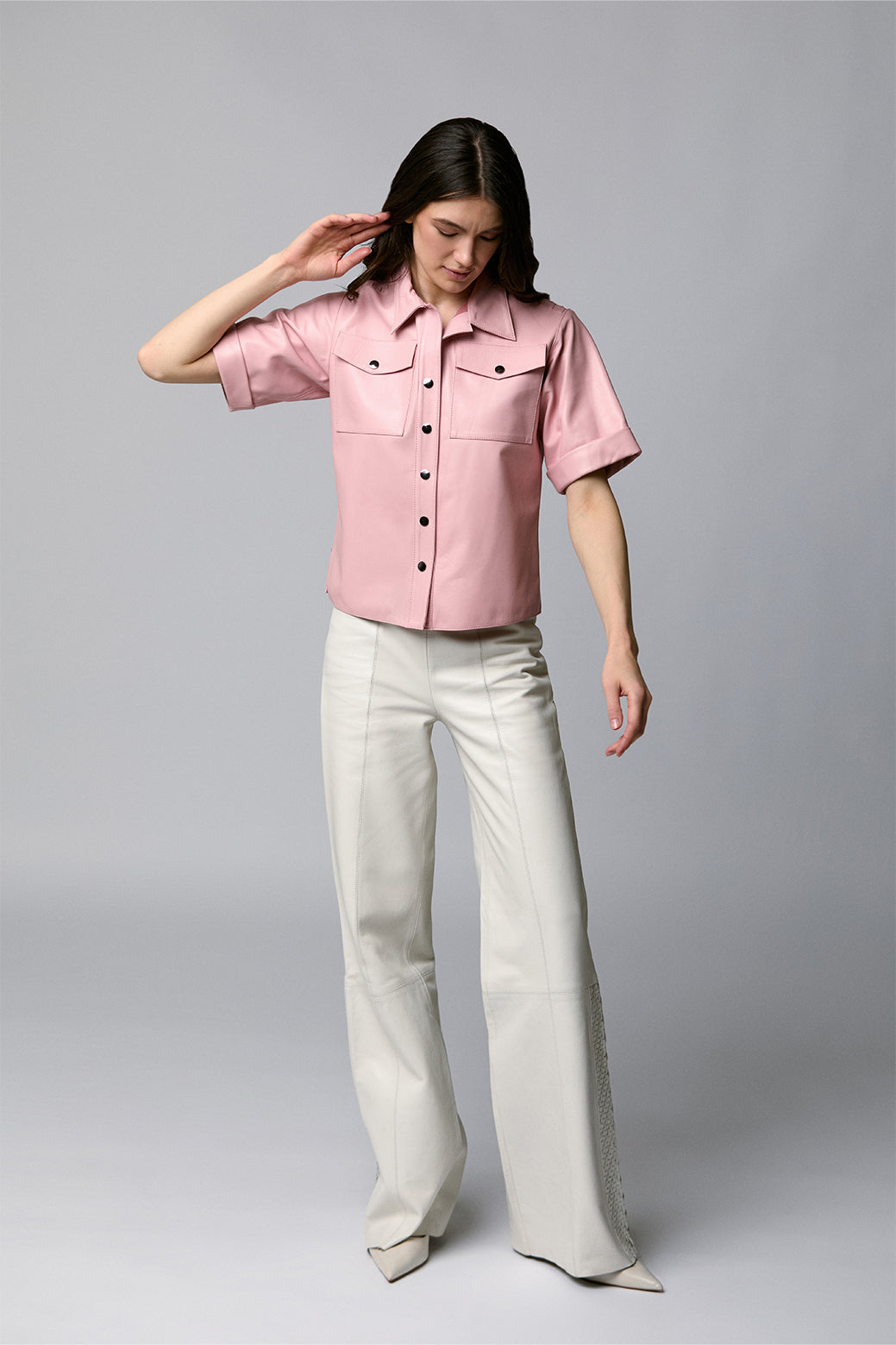 Camisa Sofia - Rosa