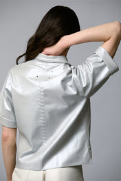 Camisa Sofia - Plata Metálico