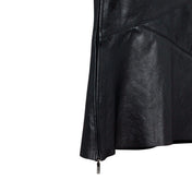Blusa Seda Negro Mate