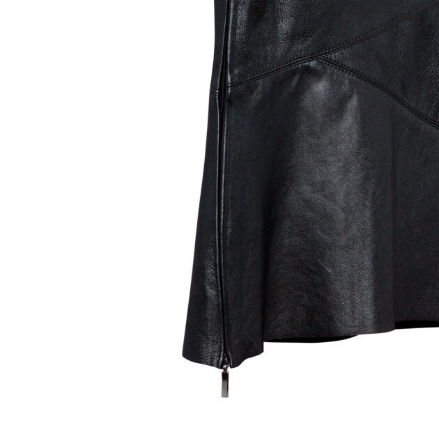 Blusa Seda Negro Mate