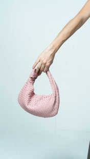 Bolsa Nudo Rosa Claro