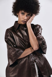 Camisola Angela Cafe Atrio Piel 