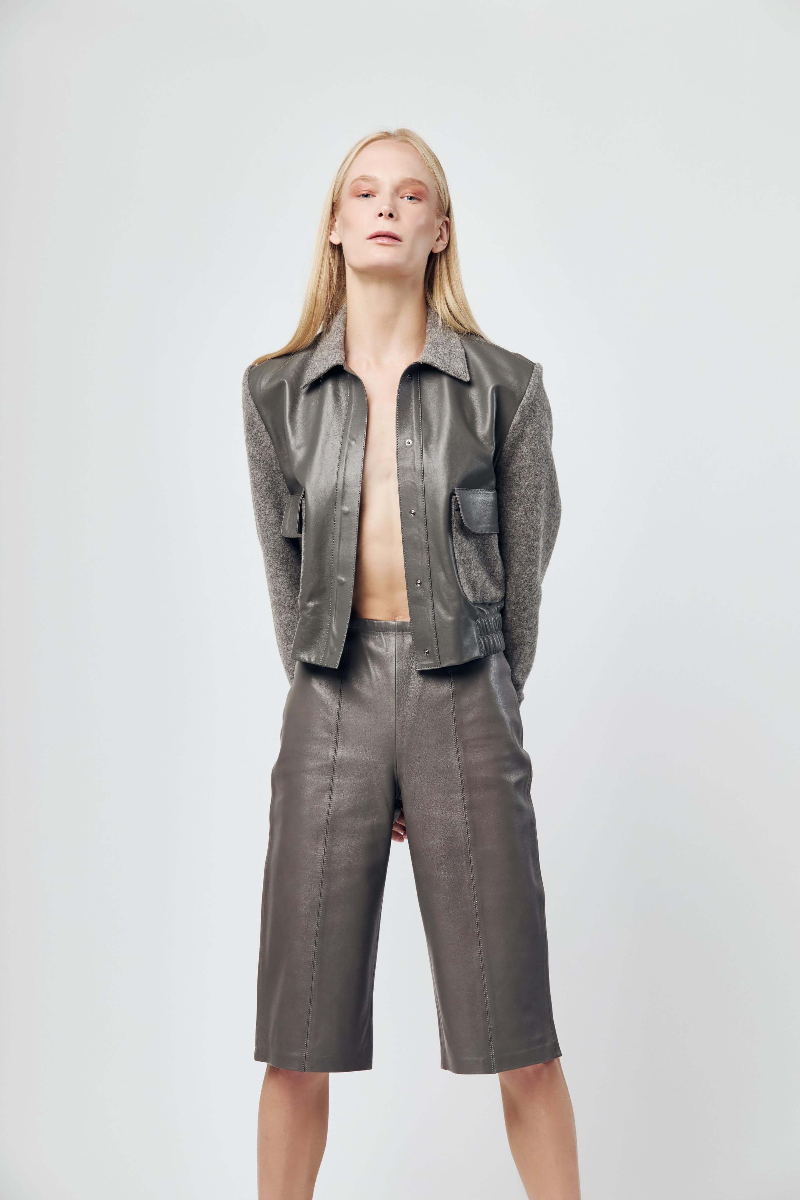 Emma Grey Wool Jacket