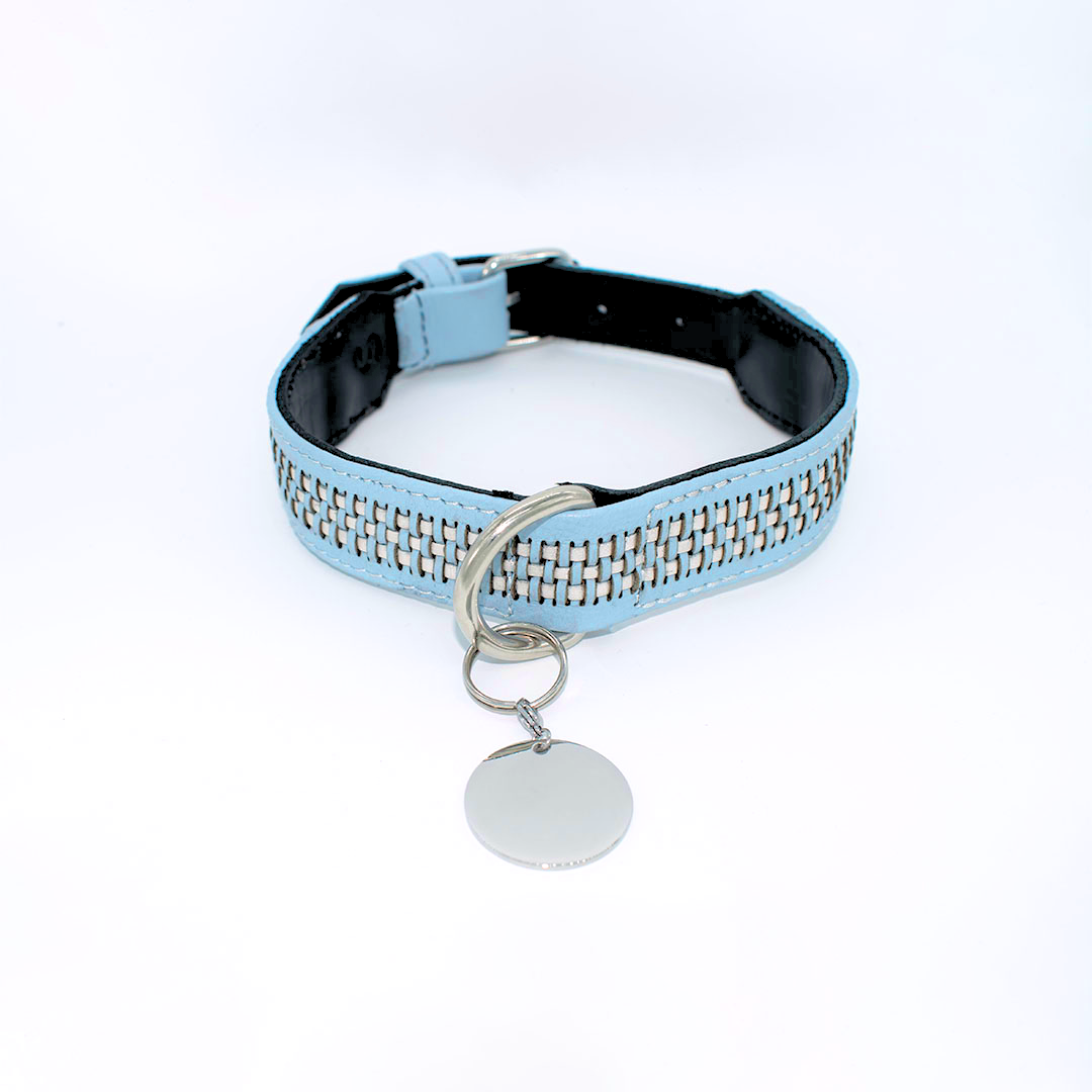 Collar Zimba Azul Cielo