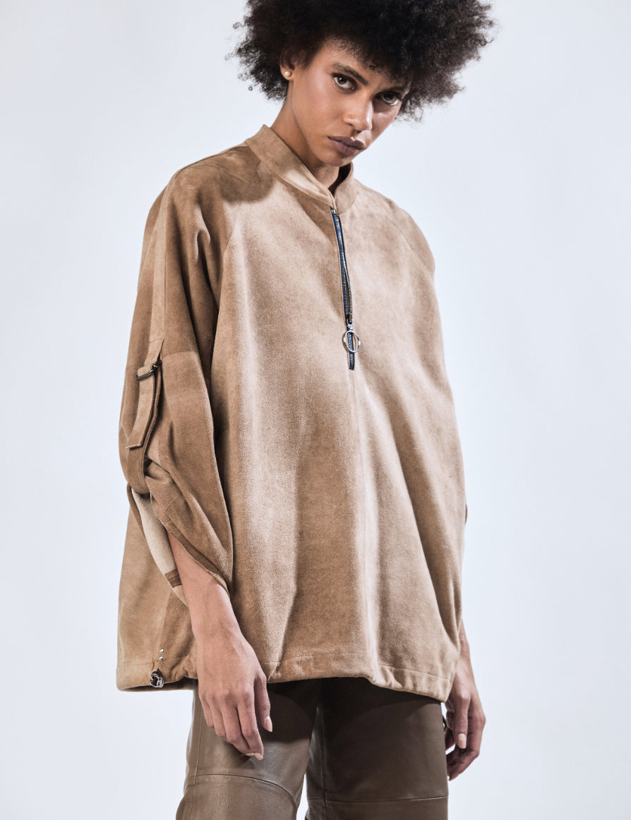 Sudadera Jogger Cafe ante Piel Atrio 1