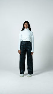 Pantalon Levis Largo Azul Mezclilla