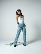 Pantalon Classic Azul cielo