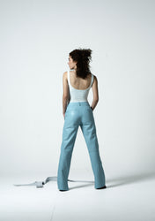 Pantalon Classic Azul cielo