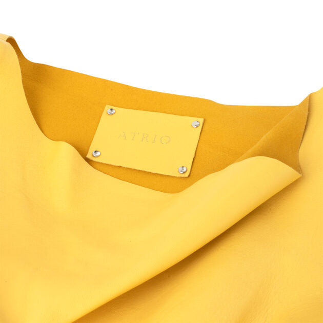 Yellow Silk Blouse